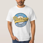 Seattle Washington Staat Retro-Logo. T-Shirt (Vorderseite)