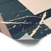 Seattle, Washington Staat Travel Poster (Ecke)