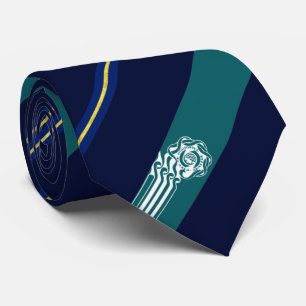 Seattle (Washington) Stadtflagge Neck Tie Krawatte