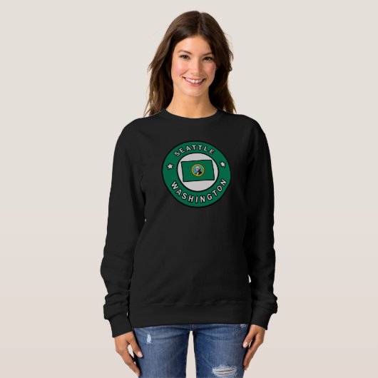 Seattle Washington Sweatshirt (Vorne ganz)