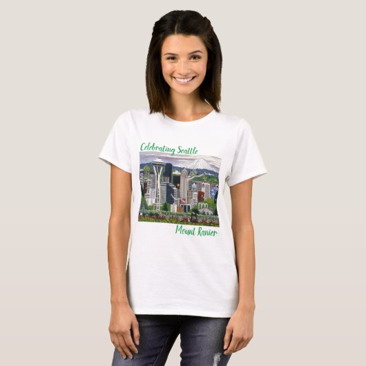 Seattle Washington T-Shirt (Vorne ganz)