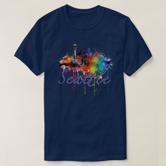Seattle Washington T-Shirt (Design vorne)