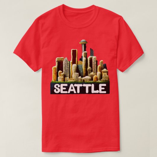 Seattle Washington T-Shirt (Design vorne)