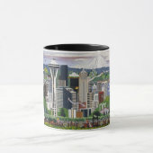 Seattle Washington Tasse (Zentrum)