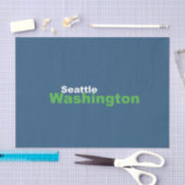 Seattle, Washington Tissue Paper Seidenpapier (Handwerk)