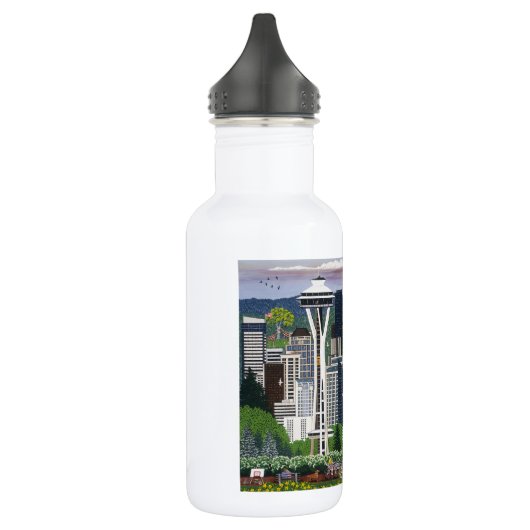 Seattle Washington Trinkflasche (Links)