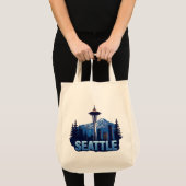 Seattle Washington United States of America Tragetasche (Vorderseite (Produkt))