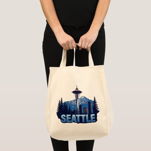 Seattle Washington United States of America Tragetasche (Vorderseite (Produkt))