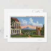 Seattle, Washington - Universität Washington Postkarte (Vorne/Hinten)