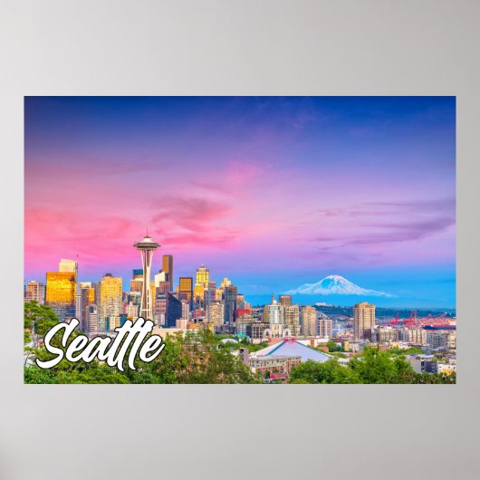 Seattle, Washington, USA Poster (Vorne)