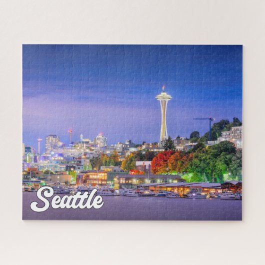 Seattle, Washington, USA Puzzle (Horizontal)