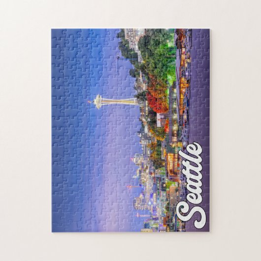 Seattle, Washington, USA Puzzle (Vertikal)