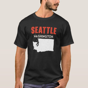 Seattle Washington USA Staat America Travel Washin T-Shirt