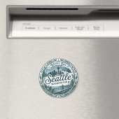 Seattle, Washington, USA USA Magnet (In Situ (Geschirrspüler))