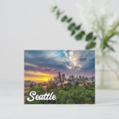 Seattle, Washington, Vereinigte Staaten Postkarte (Stehend Vorderseite)