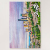 Seattle, Washington, Vereinigte Staaten Puzzle (Vertikal)