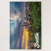 Seattle, Washington, Vereinigte Staaten Puzzle (Vertikal)