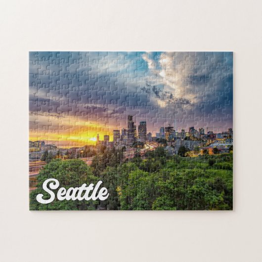 Seattle, Washington, Vereinigte Staaten Puzzle (Horizontal)