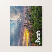 Seattle, Washington, Vereinigte Staaten Puzzle (Vertikal)