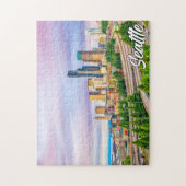 Seattle, Washington, Vereinigte Staaten Puzzle (Vertikal)