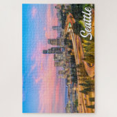 Seattle, Washington, Vereinigte Staaten Puzzle (Vertikal)