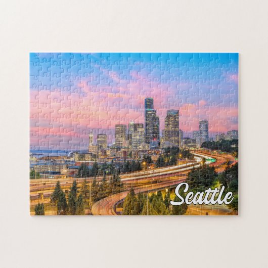 Seattle, Washington, Vereinigte Staaten Puzzle (Horizontal)