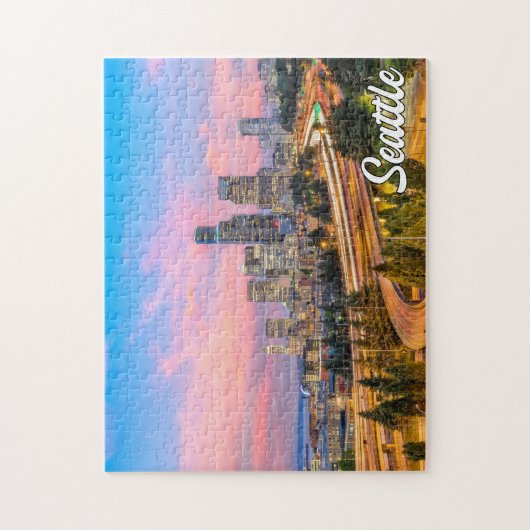 Seattle, Washington, Vereinigte Staaten Puzzle (Vertikal)
