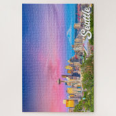 Seattle, Washington, Vereinigte Staaten Puzzle (Vertikal)