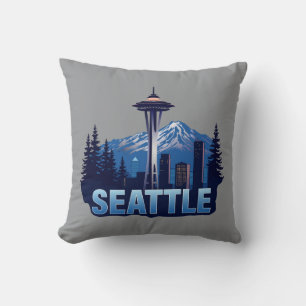 Seattle Washington Vereinigte Staaten von Amerika Kissen