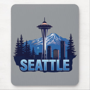 Seattle Washington Vereinigte Staaten von Amerika Mousepad