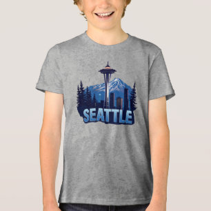 Seattle Washington Vereinigte Staaten von Amerika Tri-Blend Shirt