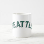 Seattle, Washington Vintag Arch Kaffeetasse (Mittel)