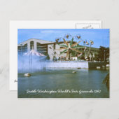Seattle Washington World's Fair Grounds Postcard Postkarte (Vorne/Hinten)