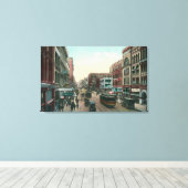 Seattle, WashingtonAerial View of First Avenue Leinwanddruck (Insitu (Holzboden))