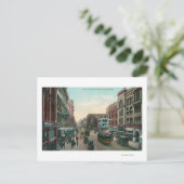 Seattle, WashingtonAerial View of First Avenue Postkarte (Stehend Vorderseite)