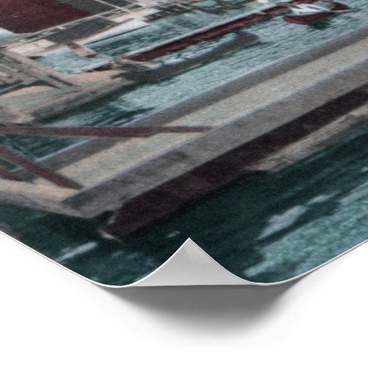 Seattle, WashingtonMadison Park Scene Poster (Ecke)