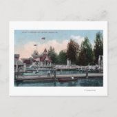 Seattle, WashingtonMadison Park Scene Postkarte (Vorderseite)