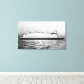 Seattle, WashingtonView of the Elwha Ferry Leinwanddruck (Insitu (Holzboden))