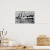 Seattle, WashingtonView of the Tacoma Steamer Poster (Küche)