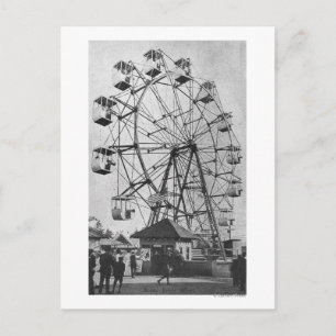 Seattle, WashingtonYukon-Pacific Expo Ferris Postkarte