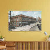 Seattle, WASSecond Avenue Frederick und Nelson Leinwanddruck (Insitu (Wohnzimmer))