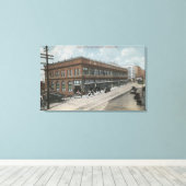 Seattle, WASSecond Avenue Frederick und Nelson Leinwanddruck (Insitu (Holzboden))
