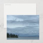 Seattle-Wasserfront-Skyline-Reisefotografie Postkarte (Vorne/Hinten)