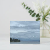 Seattle-Wasserfront-Skyline-Reisefotografie Postkarte (Stehend Vorderseite)