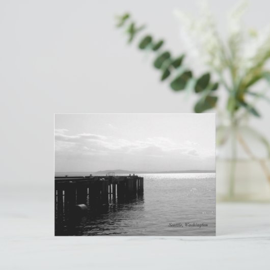 Seattle Waterfront Postkarte (Stehend Vorderseite)