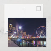 Seattle Waterfront Postkarte (Vorne/Hinten)