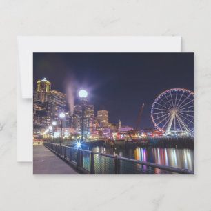 Seattle Waterfront Postkarte