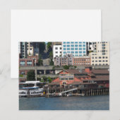 Seattle Waterfront.. Postkarte (Vorne/Hinten)