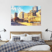 Seattle Waterfront Skyline Leinwanddruck (Insitu (Schlafzimmer))