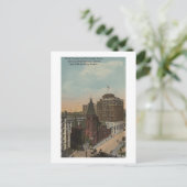 Seattle, WAThird Avenue und University Streets Postkarte (Stehend Vorderseite)